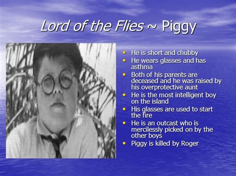 See and hear how, in this illustrated summary of <b>Chapter</b> <b>11</b>, Roger destroys <b>Piggy</b> and civilization while Ralph runs for his life. . Lord of the flies chapter 11 quotes about piggy